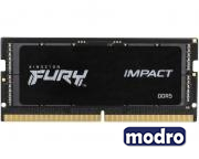 SODIMM DDR5 16GB 4800MT/s KF548S38IB-16 Fury Impact black