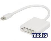 Mini DisplayPort (M) - DVI-I Dual Link (F) crni