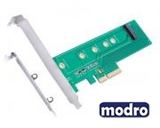 PCI Express M.2 (NGFF/SSD) na PCI Express SATA 4 x 3.0 Adapter