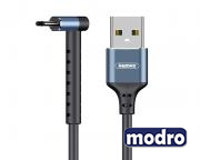 RC-100m Micro USB kabl 2.4A 1m crni