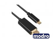Kabl USB 3.1 tip C na Display Port 1.8m