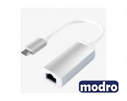 Adapter USB 3.0 - Gigabit ethernet metal sivi