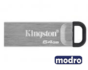 64GB DataTraveler Kyson USB 3.2 flash DTKN/64GB sivi