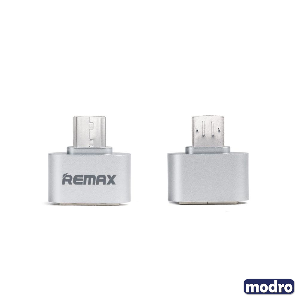RMM-018 Micro USB OTG adapter sivi
