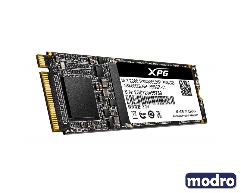 256GB M.2 PCIe Gen 3 x4 NVMe ASX6000LNP-256GT-C SSD