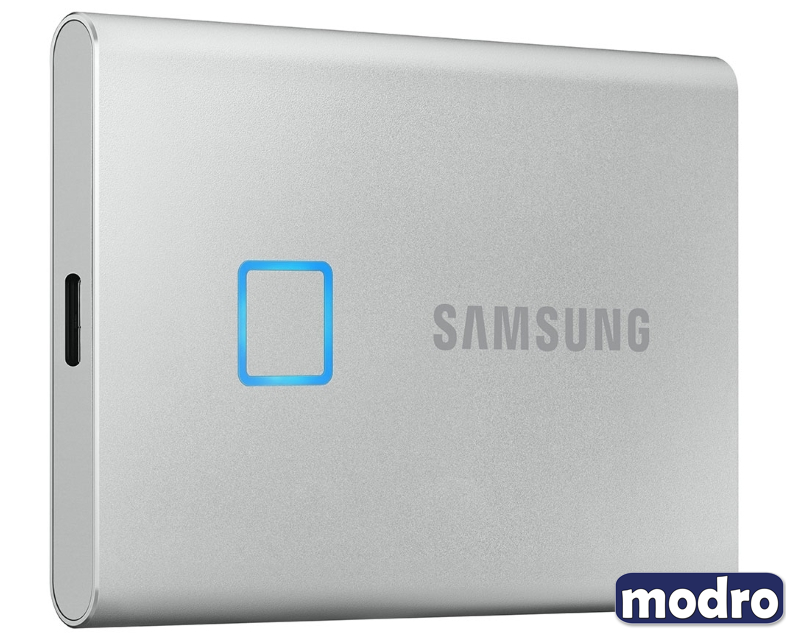 Portable T7 Touch 500GB srebrni eksterni SSD MU-PC500S