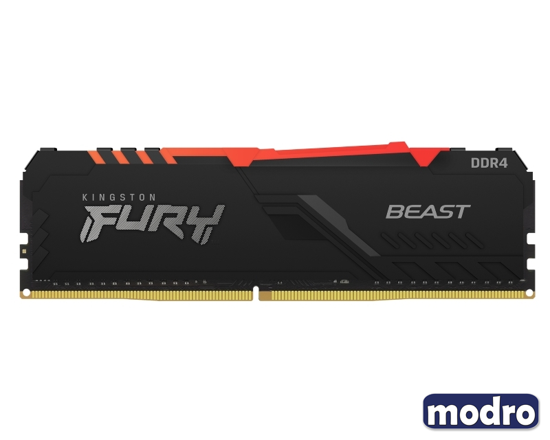 DIMM DDR4 8GB 3600MHz KF436C17BBA/8 Fury Beast RGB