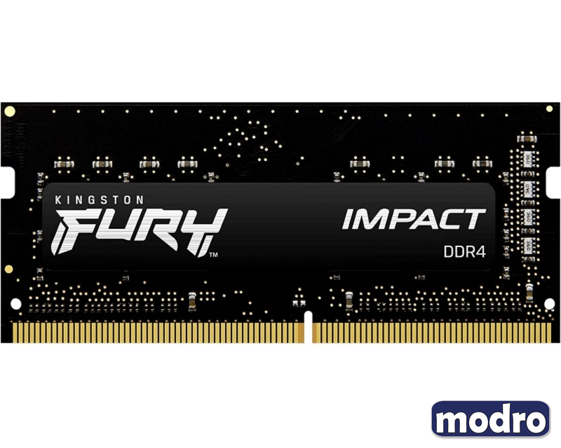SODIMM DDR4 16GB 3200MHz KF432S20IB/16 Fury Impact