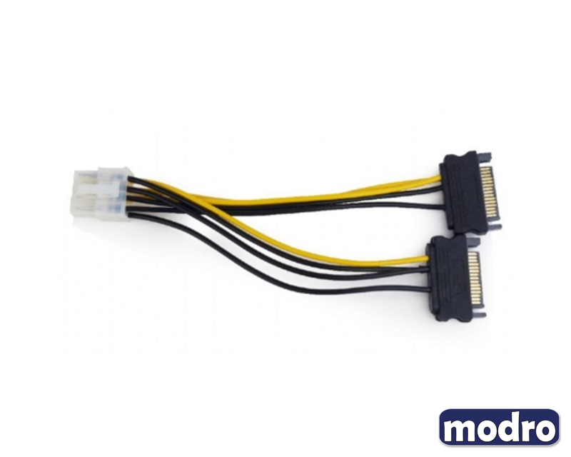Naponski adapter za PCI-E VGA (8-pin) -2x Sata