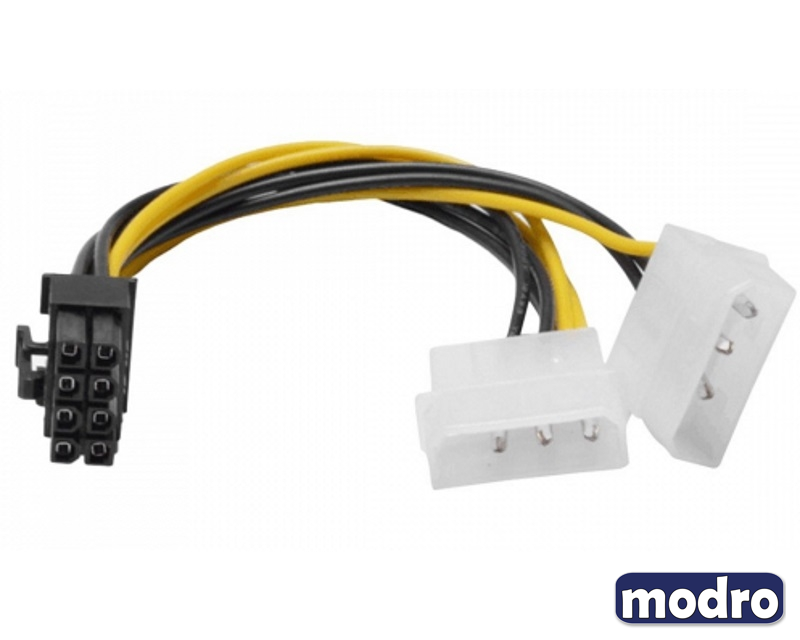 Adapter za napajanje VGA (8-pin) -2x Molex