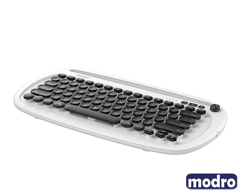 JP-1 Wireless tastatura za telefon i tablet bela