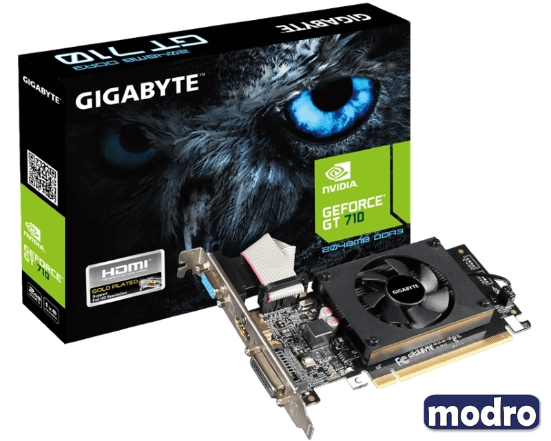 nVidia GeForce GT 710 2GB 64bit GV-N710D3-2GL rev 2.0