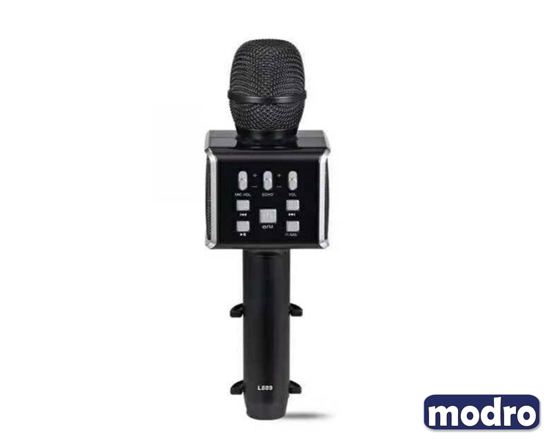 WSTER L889 Portable Karaoke Bluetooth mikrofon crni