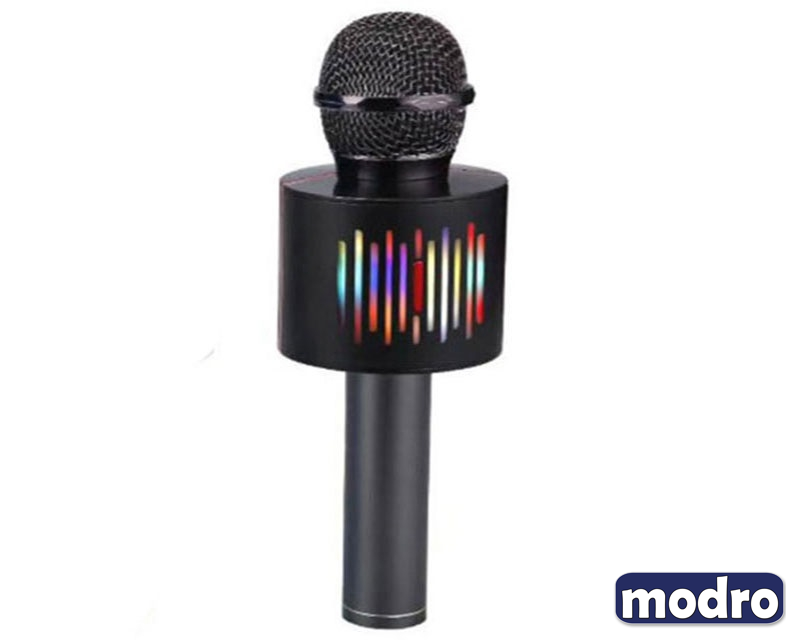Karaoke Bluetooth Mikrofon V8 crni