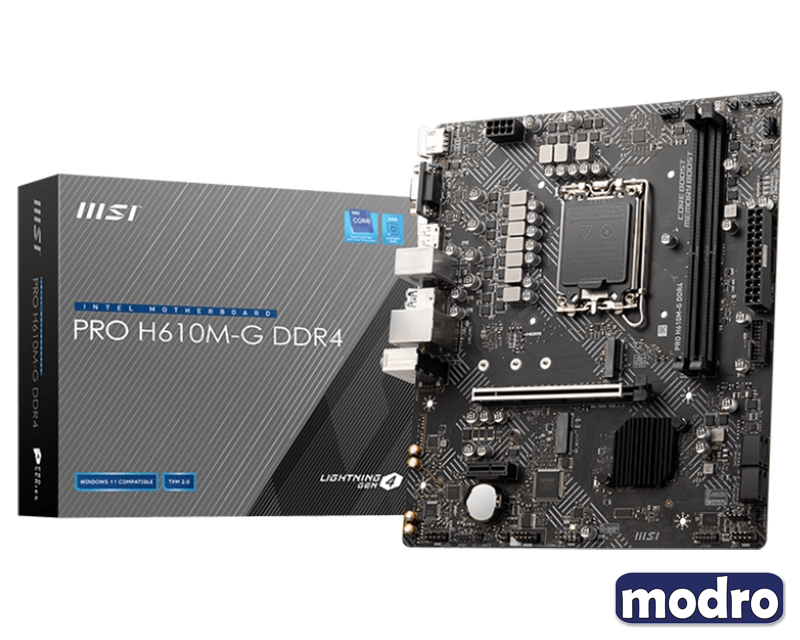 PRO H610M-G DDR4